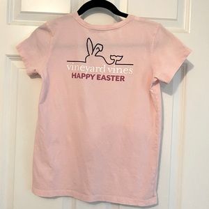 Vineyard Vines Happy Easter pink t-shirt